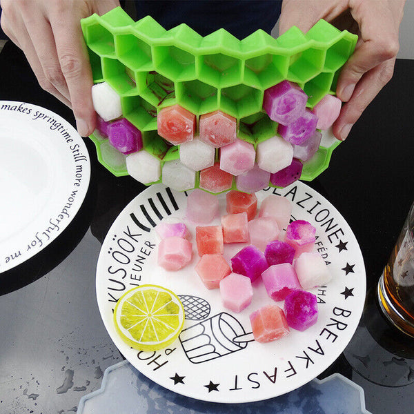 Large Ice Ball Maker Cube Tray Big Silicone Mold Sphere Whiskey Round Mould