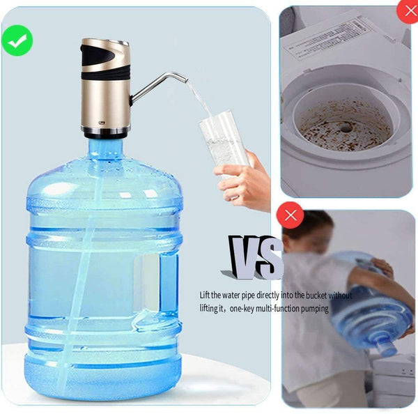 5W Gallon USB Portable Water Bottle Jug Dispenser Automatic Electric Switch Pump