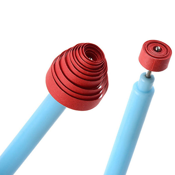 6Pcs Slotted Paper Craft Tool Handmade Kit DIY Winder Roll Paper Quilling Pen