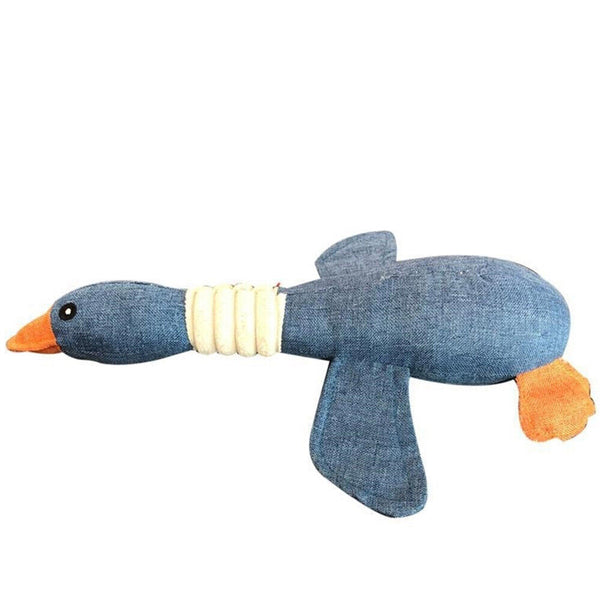 Pet Chew Dog Toys Toy Rope Squeaker Crinkle Rope Plush Squeaky Teething Puppy