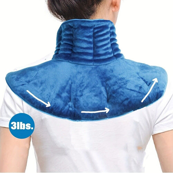 Microwavable Heated Neck Shoulder Back Warmer Heating Pad Machine Washable