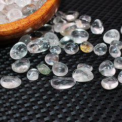 100G-1KG Angel Aura Crystal Chips BULK Natural Gemstone Polished Mini Crystal AU