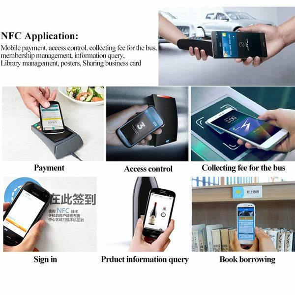 20 PCS NFC TAG Sticker NTAG 213 Universal Label RFID Tag For Android NFC Phones