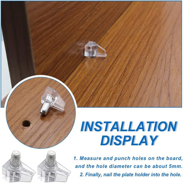 3mm Shelf Support Pins Kitchen Home Cabinet Shelves Holder Pins Pegs