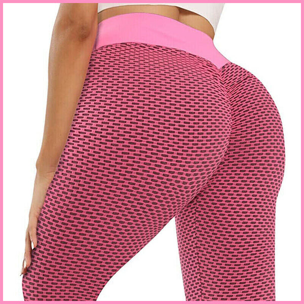 Women's High Waist Yoga Leggings Stretch Gym Fitness Workout Pants