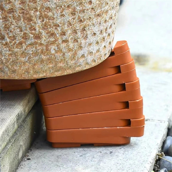 Flower Pot Risers Toes Invisible Plant Pot Feet for IN/Outdoor Planters