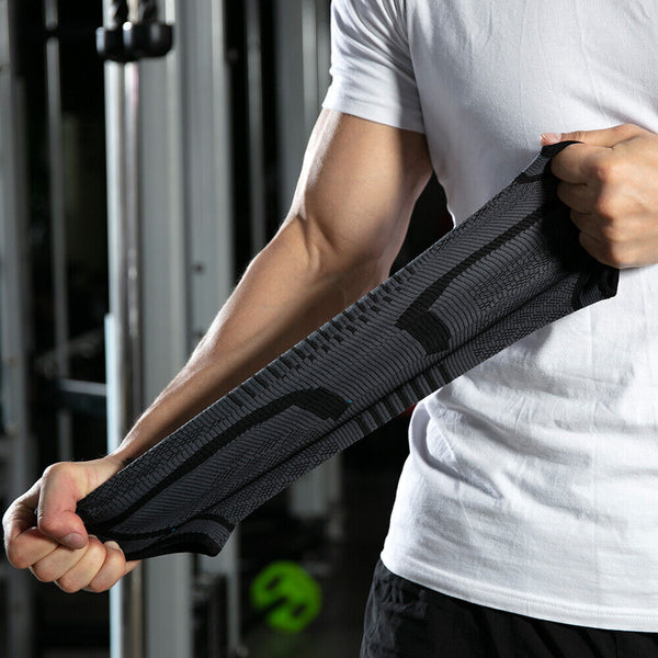 Knee Support Brace Compression Sleeve Arthritis Pain Relief Gym Sports Running