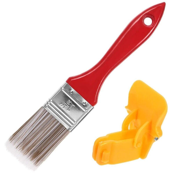 Paint Edge Roller Kit Handheld Paint Brush Tool W/Hook For Edges & Trim Ceiling
