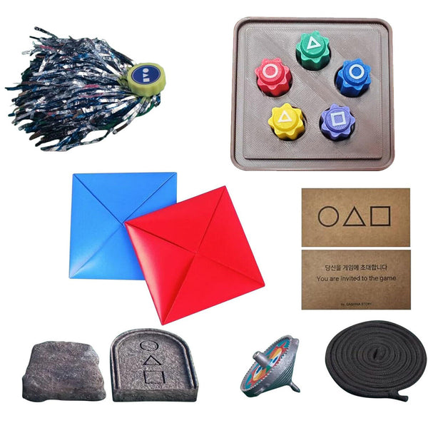 Gonggi Gong-gi Toy 공기 Squid Game Season 2 Korean Jack Stones Game NEW VIRAL GAME