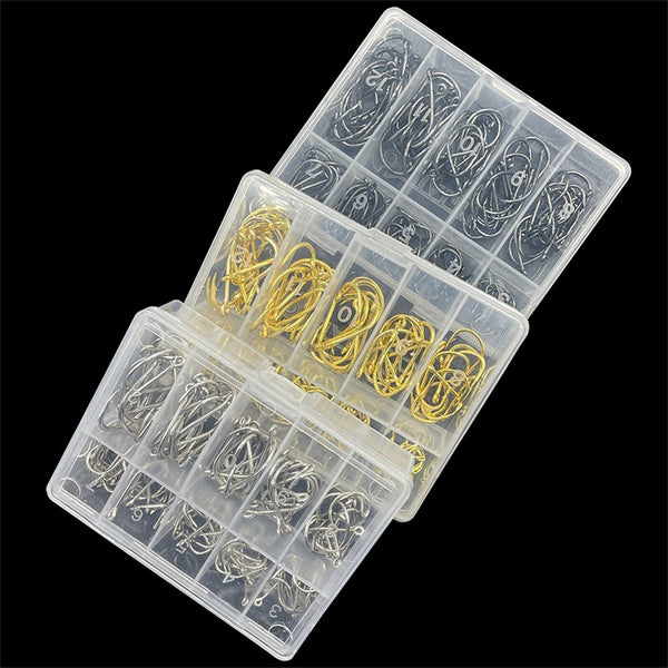 100x Chemically Sharpened Octopus Fishing Hook, Fishing Tackle 3- 12# Small Size