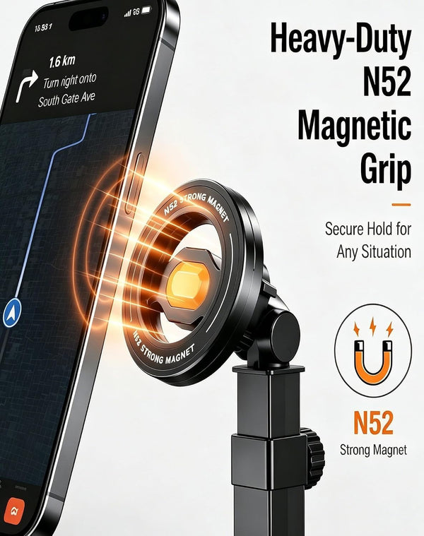 Car Cup Holder Phone Mount - 2 in 1 Adjustable Universal Cradle & Drink Holder Stand