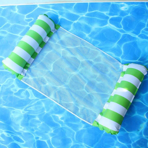 Portable Floating Water Hammock Toy Swimming Chair Inflatable Float Pool Bed