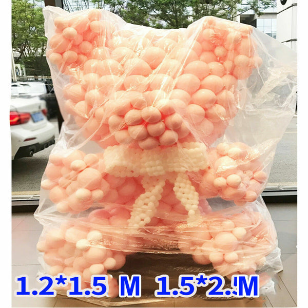 1.5Mx2.5M Extra Heavy Duty Large Plastic Balloon Storage Bags Clear Poly Bag