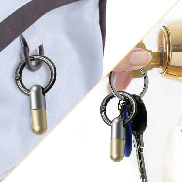 Capsule Knife Key Ring Outdoor Portable Split Keychain Cutting Tool Cutter