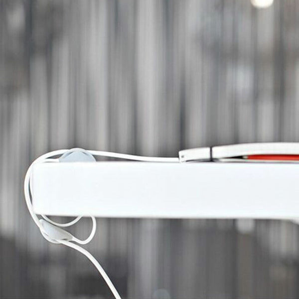 Organiser Cable Holder Lead Line Cord Drop Charger Desk USB Fixer Tidy Wire Clip