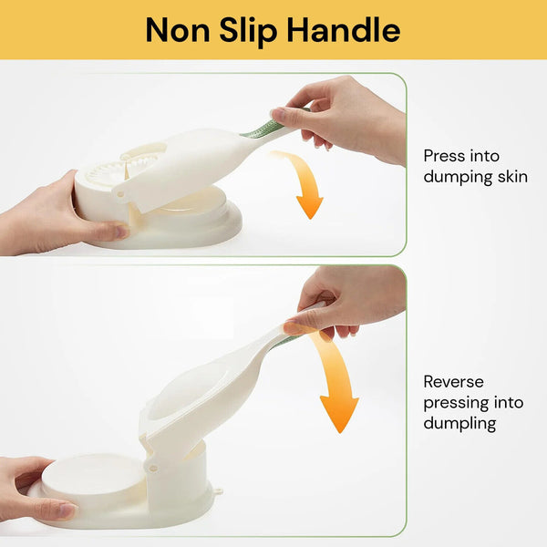 2 in 1 Dumpling Maker Skin Chapati Dough Press Mold Machine Pastry Mould Tool AU