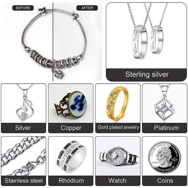 10PCS Microfiber Cleaning Cloths Cotton Suede Useful Silver Polishing Cloth NEW