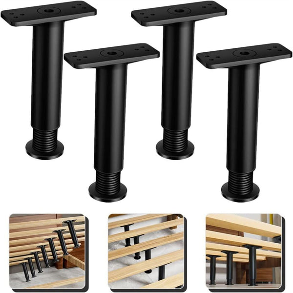 Adjustable Telescopic Bed Beam Support Furniture Leg Load Bearing Bracket