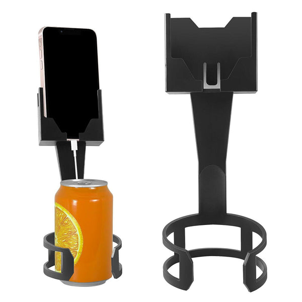2in1 Car Phone Cup Holder Stand Cradle Adjustable 360 Degree Cell Phone Mount AU