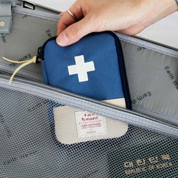 Mini First Aid Kit Travel Outdoor Emergency Survival Case Treatment Medical Bag