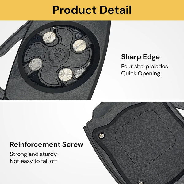 Can Opener smooth Edge Jar Lid Beer Remover Top Cut Manual Hand Tool Universal