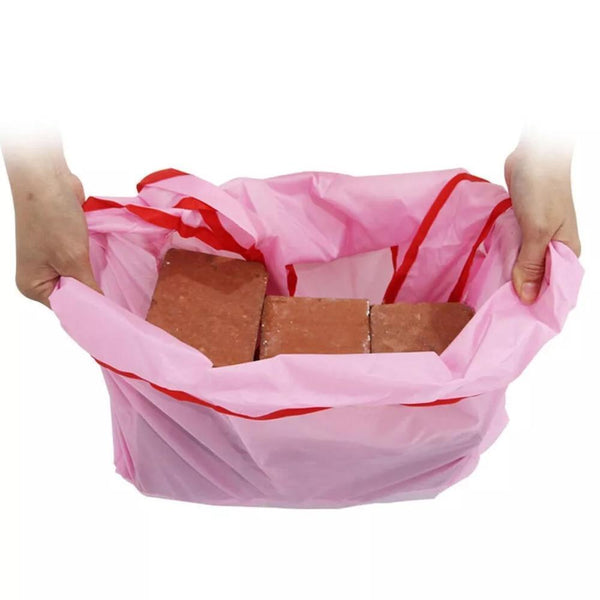 Laundry Apron Oxford Cloth Apron with Large Pocket Portable Clothes Drying Apron