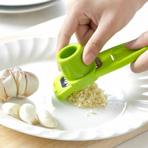 Garlic Crusher Ginger Grater Chopper Grinder Press Mincer Slicer Cutter