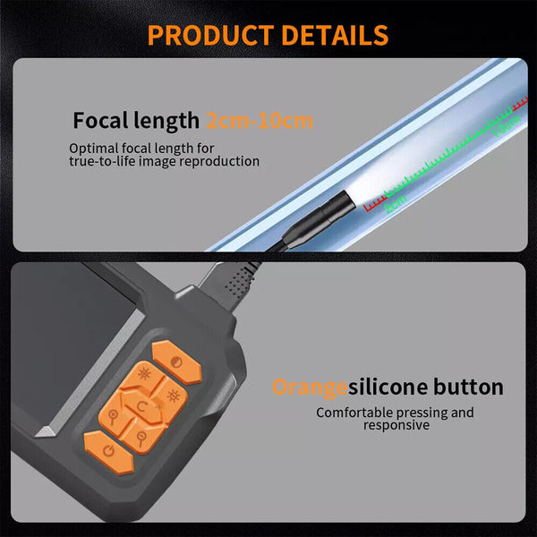 Lndustrial Borescope Lens 1080P 4.3