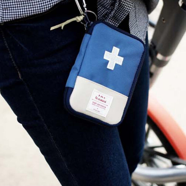 Mini First Aid Kit Travel Outdoor Emergency Survival Case Treatment Medical Bag