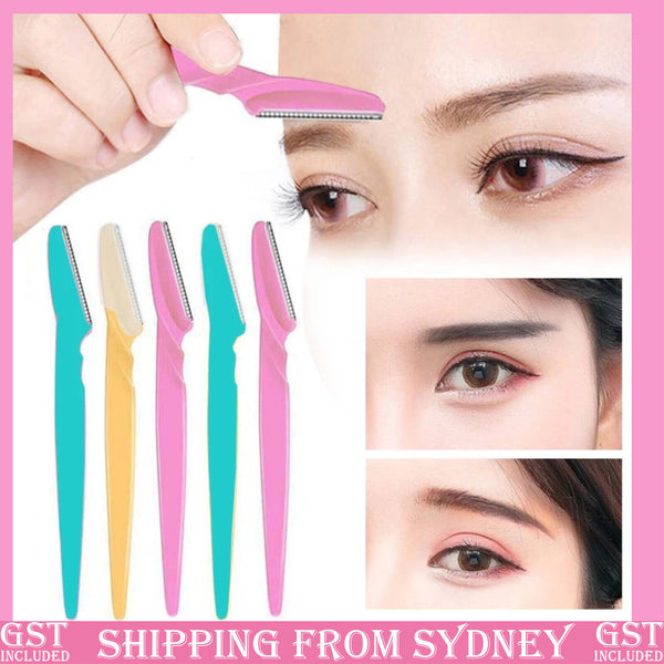 Facial Eyebrow Razor Trimmer Shaper Shaver Blade Knife Hair Remover inkle Beauty