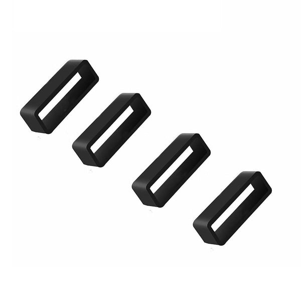 Silicone Watch Strap Loops Replacement Rubber Band Keeper Rings