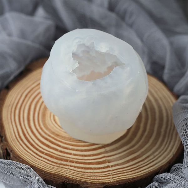 DIY Candles Mould Woolen Ball Wax Candle Mold Aromatherapy 3D Silicone Moulds AU