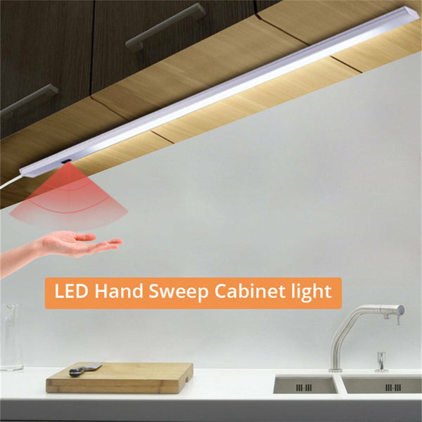 3PCS LED Motion Sensor Under Closet Light Night Light Wireless Magnetic Strip AU