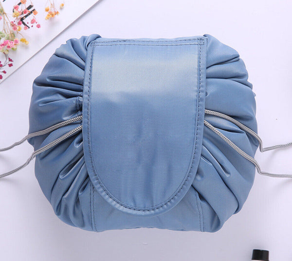 Lazy Cosmetic Bag Printing Drawstring Makeup case Storage Bag Portable Travel AU