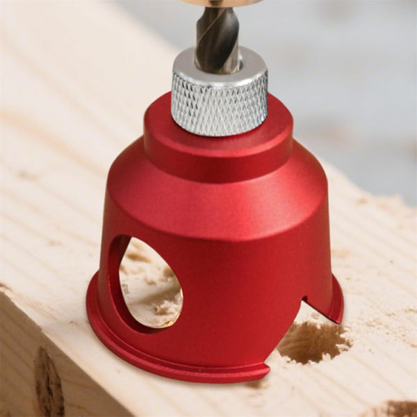 2 Sets 90° Angle Drill Hole Guide – Woodworking Straight Hole Drill Locator 3–10mm