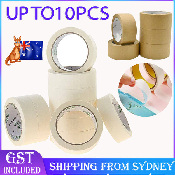 Masking Tape Picture Framing Packing Tape Craft Self adhesive Kraft Brown Paper