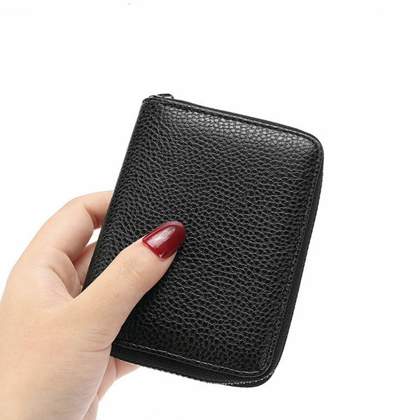 RFID Blocking Mini Leather 22 card Wallet Business Case Purse Credit Card Holder