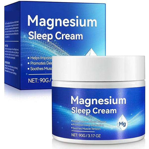 Magnesium Body Cream with Aloe Vera & Lavender Fast Absorbing Moisturising Cream