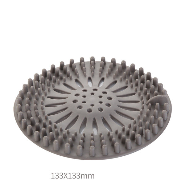 30 Pack Disposable Shower Drains Hair Catcher Mesh Sticker Bathroom Bathing AUS
