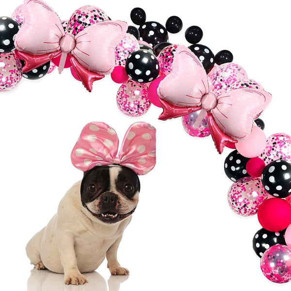 119PCS Minnie Mouse Balloon Set Party Supplies Arch Garland Birthday Decoration
