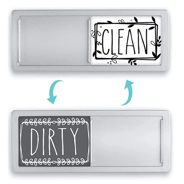 New Clean Dirty Dishwasher Magnet Sign Easy Read Non-Scratch Magnetic Indicator