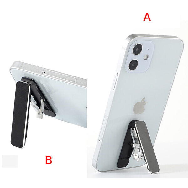 MagneticKickstand Folding Desk Retractable Grip Car Phone Holder Mount Stand