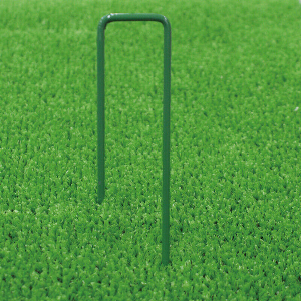 50PCS Synthetic Artificial Grass Turf Pins U Shaped Fastening Pegs Lawn Weed Mat