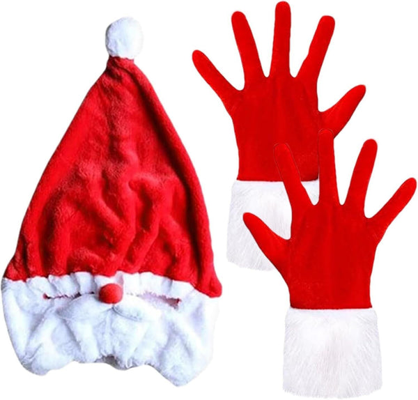 Christmas Helmet Cover For Motorcycle Motorbike Helmet Case Santa Claus hat