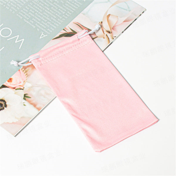 10pcs Glasses Pouch Microfiber Sunglasses Glasses Gadgets Cleaning Storage Pouch