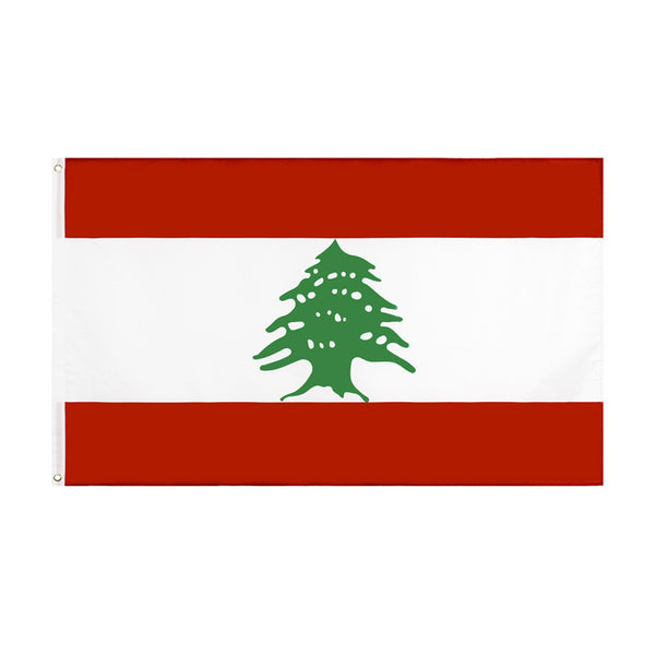 Lebanese Flag 4-Pack – Large 90x150cm Heavy Duty Outdoor Flag