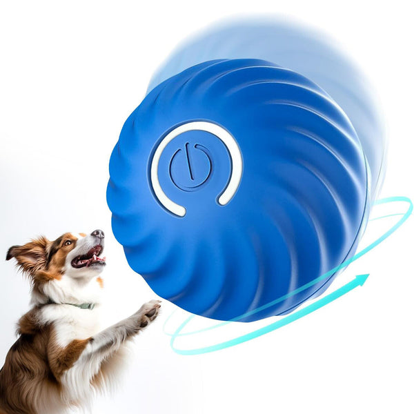 Electric Cat Dog Toy Automatic Rolling Ball Bouncing Smart Kitten Game