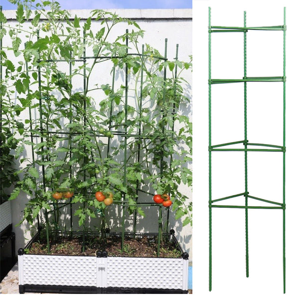 12/24PCS Stake Arms For Garden Tomato Cage Plant Growth Aid Support Plant Stem