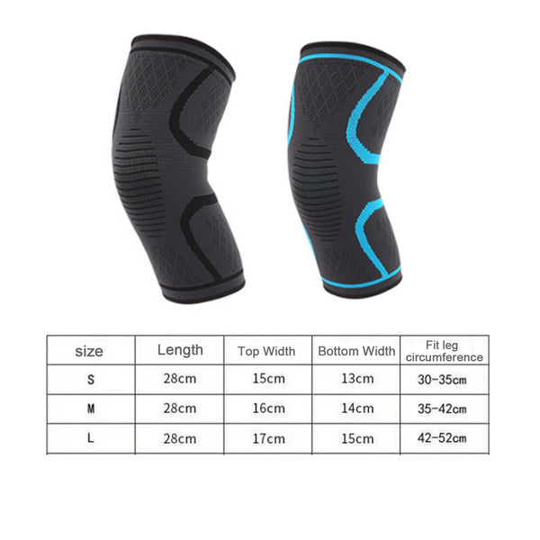 Knee Support Brace Compression Sleeve Arthritis Pain Relief Gym Sports Running