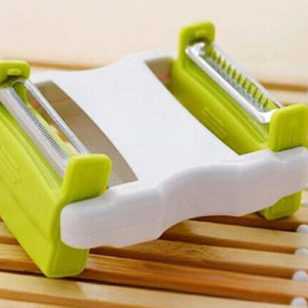 Crinkle Wavy Cutter French Fry Slicer Tool Stainless Steel Potato Chip